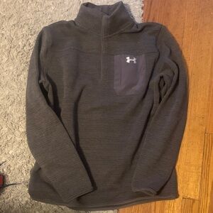 Under Armour Charcoal Quarter-Zip Pullover